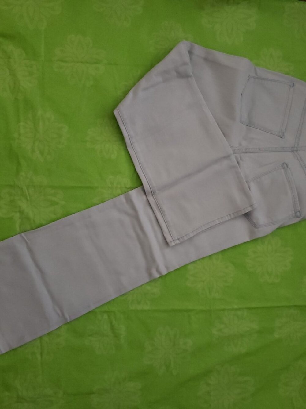 J Brand Joan Crop High Rise Jeans Powdered Wide Leg Size 27 #374 - Picture 4 of 8